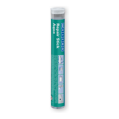 WEICON Repair Stick aqua, adhésif résine époxy à deux composants, 115g