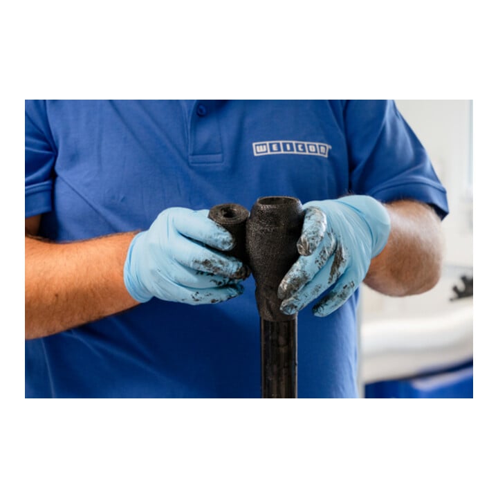 WEICON Reparaturband Repair-Tape 10m x 12,5cm weiß widerstandsfähig selbstverschweißend