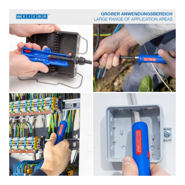 Weicon Rundkabel-Stripper No. 13 Entmantler
