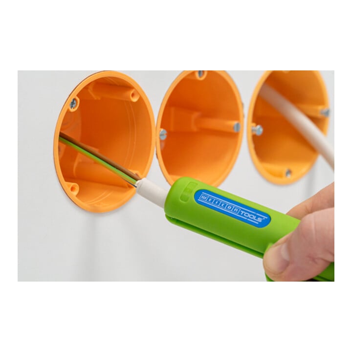 WEICON Rundkabel-Stripper No. 13 Green Line 6–13mm Ø