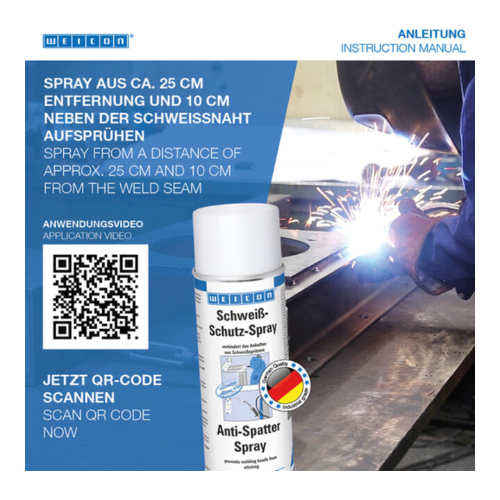 Weicon Schweißschutzspray 400 ml Spraydose