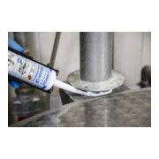 WEICON Silicon LP, dauerelastischer Dichtstoff für den Trinkwasser- und Lebensmittelbereich, 310 ml, farblos, transparent