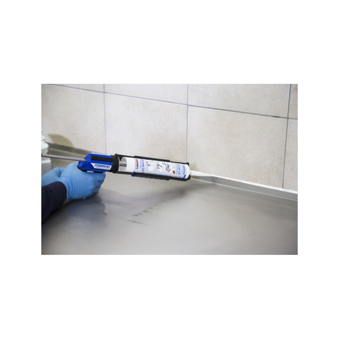 WEICON Silicon LP, dauerelastischer Dichtstoff für den Trinkwasser- und Lebensmittelbereich, 310 ml, farblos, transparent