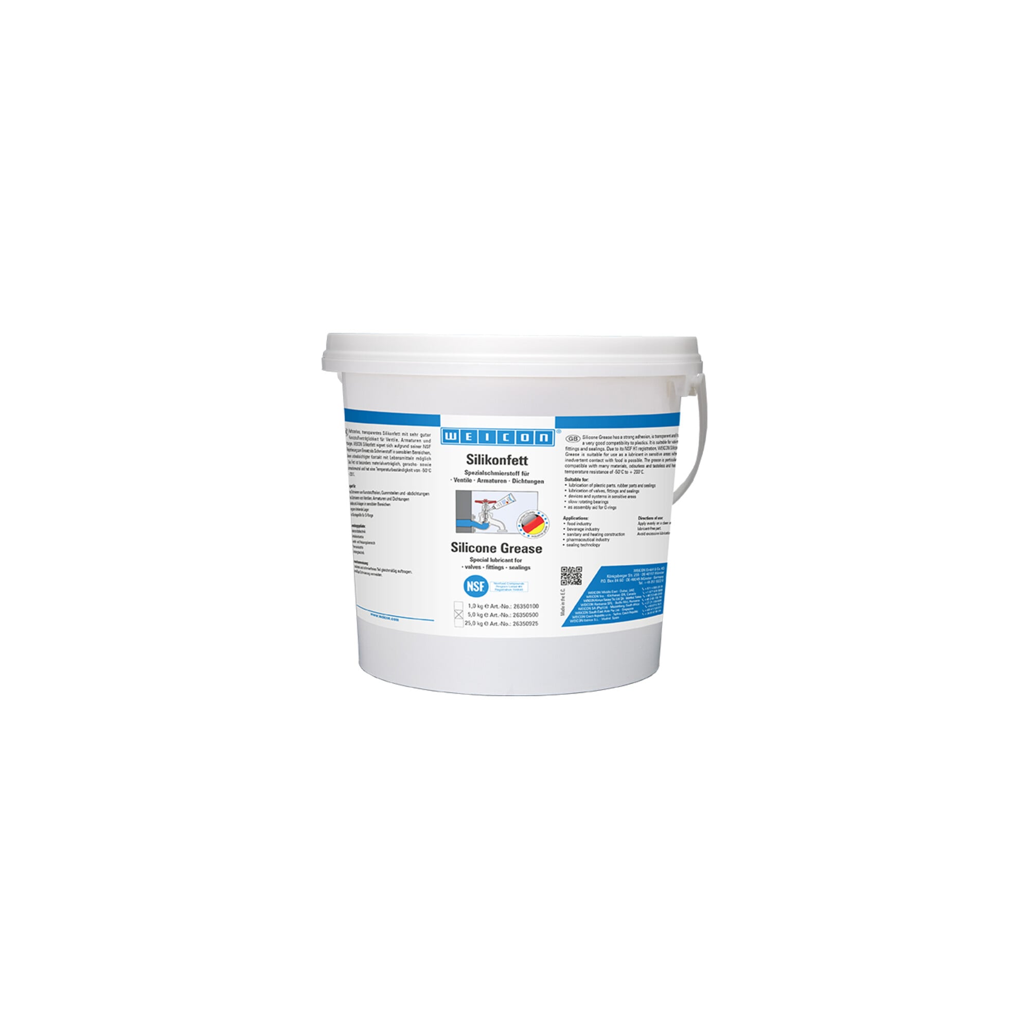 Weicon Silikonfett 5,0 kg