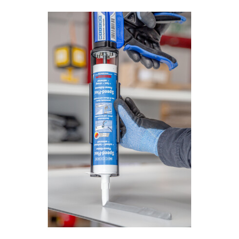 WEICON Speed-Flex®, hochviskoser Kleb- und Dichtstoff mit starker Anfangshaftung auf MS-Polymer-Basis, 310 ml, schwarz