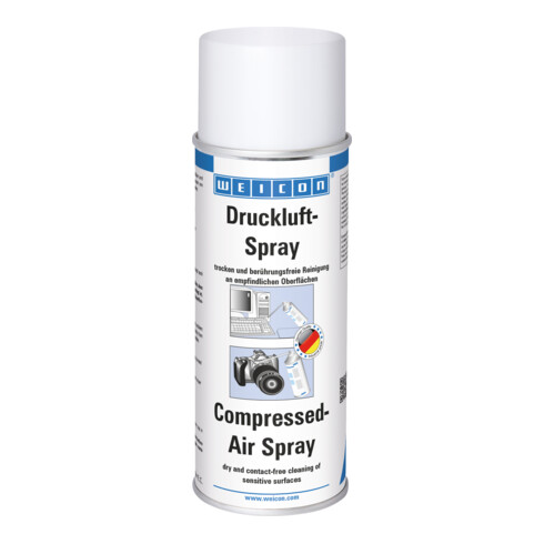 WEICON Spray à Air Comprimé 400 ml sans contact nettoyage à sec universel