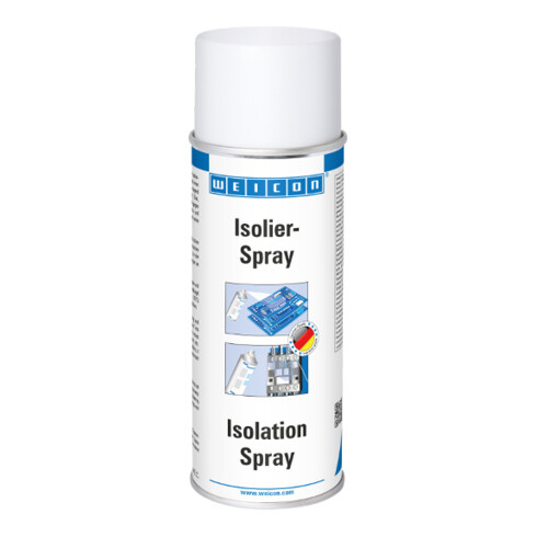 WEICON Spray d'Isolation 400 ml laque isolante transparente à base de résine acrylique
