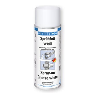 WEICON Sprühfett weiß 400 ml, 12 Stück