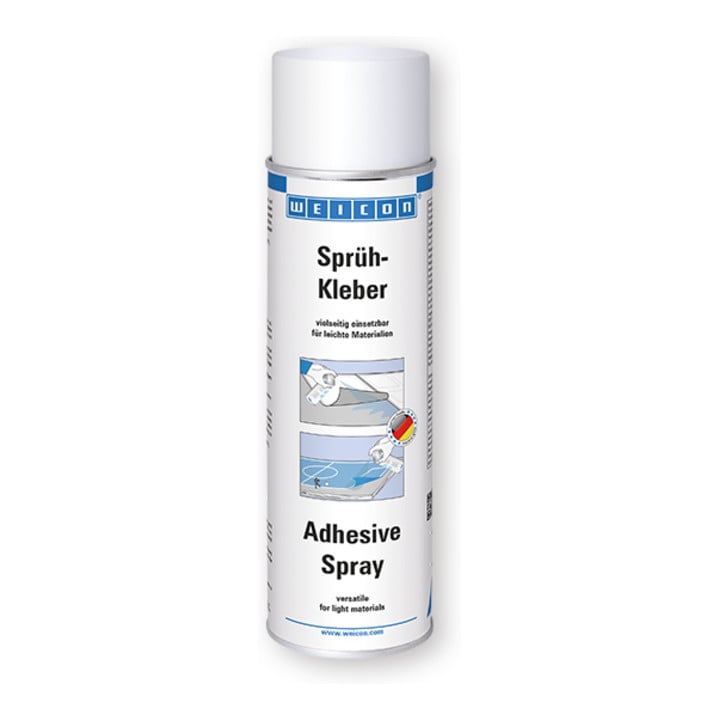 WEICON Sprühkleber, sprühbarer Kontaktklebstoff, ideal für Pappe und Papier, 500 ml