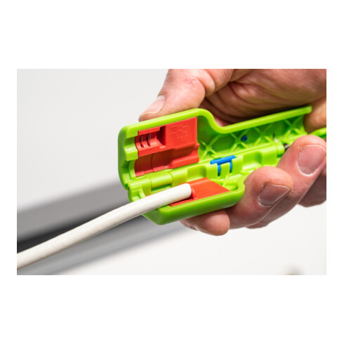 WEICON TOOLS Coax-Stripper No. 1 F Plus pour connecteurs à vis F Green Line