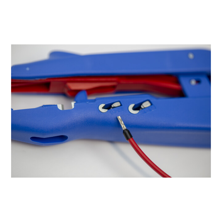 WEICON TOOLS Duo-Crimp N° 300 Dénudeur multifonctionnel avec coupe-câble latéral et fonction de sertissage