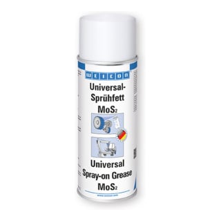 WEICON Universal-Sprühfett mit MoS2, haftstarke Langzeitschmierung, 400 ml
