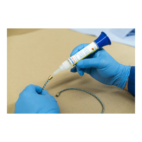 WEICON VA 1460 Cyanacrylat-Klebstoff, feuchtigkeitsbeständiger, mittelviskoser Sekundenklebstoff, 12 g