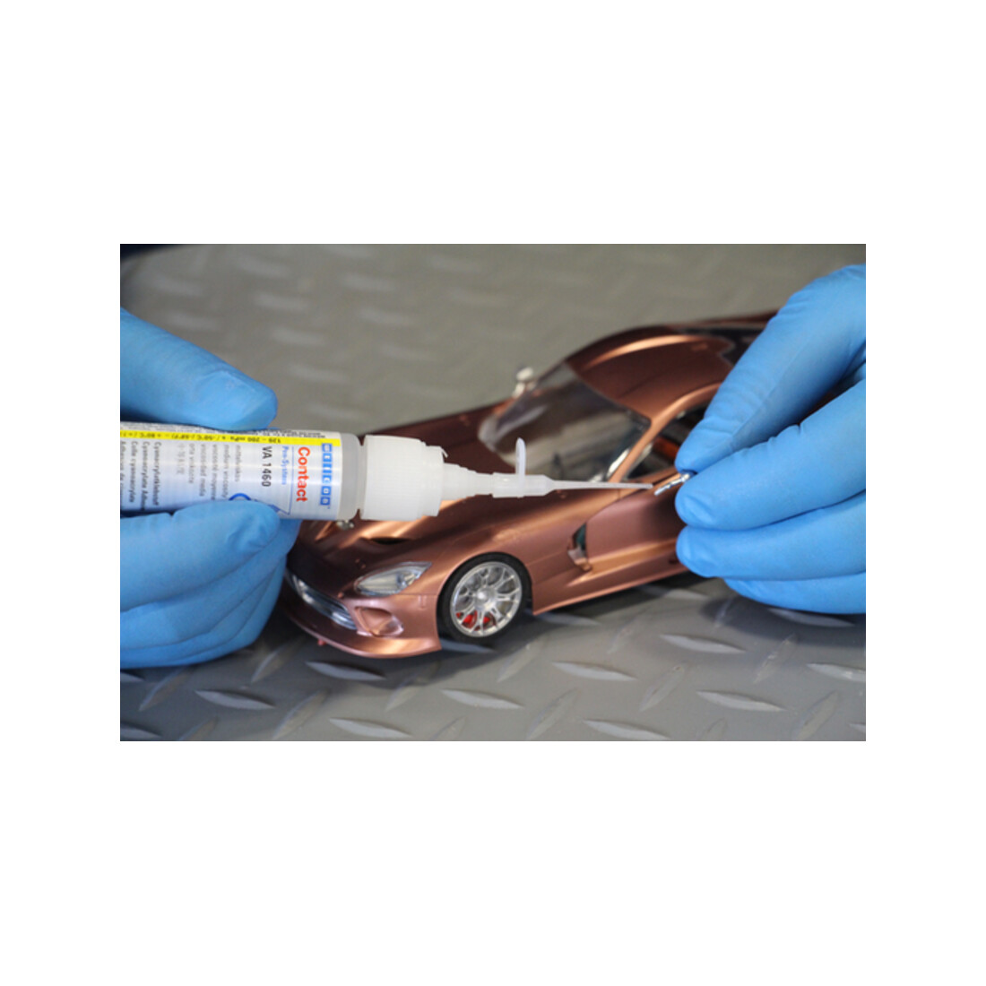 WEICON VA 1460 Cyanacrylat-Klebstoff, feuchtigkeitsbeständiger, mittelviskoser Sekundenklebstoff, 12 g