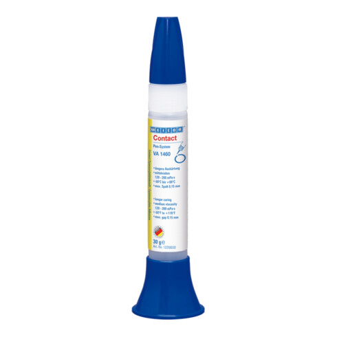 WEICON VA 1460 Cyanacrylat-Klebstoff, feuchtigkeitsbeständiger, mittelviskoser Sekundenklebstoff, 12 g