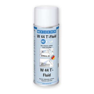 WEICON W 44 T®-Fluid, Schmier- und Multifunktionsöl für den Lebensmittelbereich NSF H1, 400 ml, beige