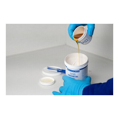 WEICON WL, keramisch gefüllte Epoxidharz-System für hohen Verschleißschutz, 0,2 kg
