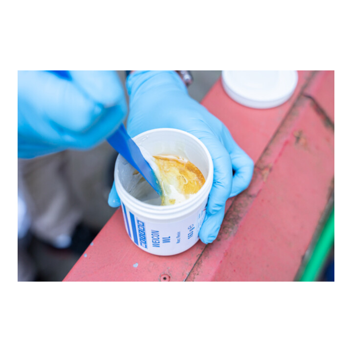 WEICON WL, keramisch gefüllte Epoxidharz-System für hohen Verschleißschutz, 0,2 kg