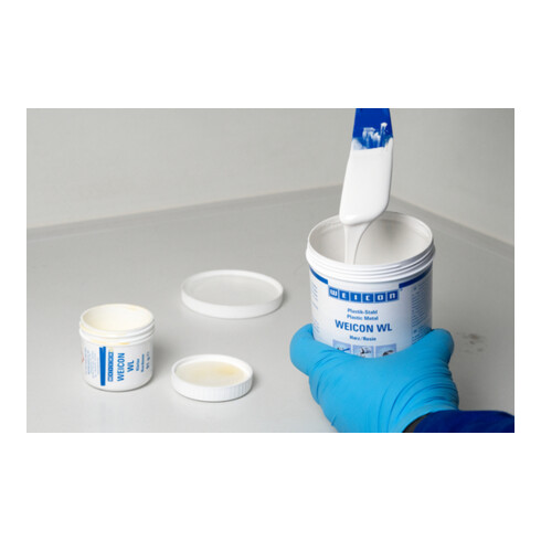 WEICON WL, keramisch gefüllte Epoxidharz-System für hohen Verschleißschutz, 2 kg