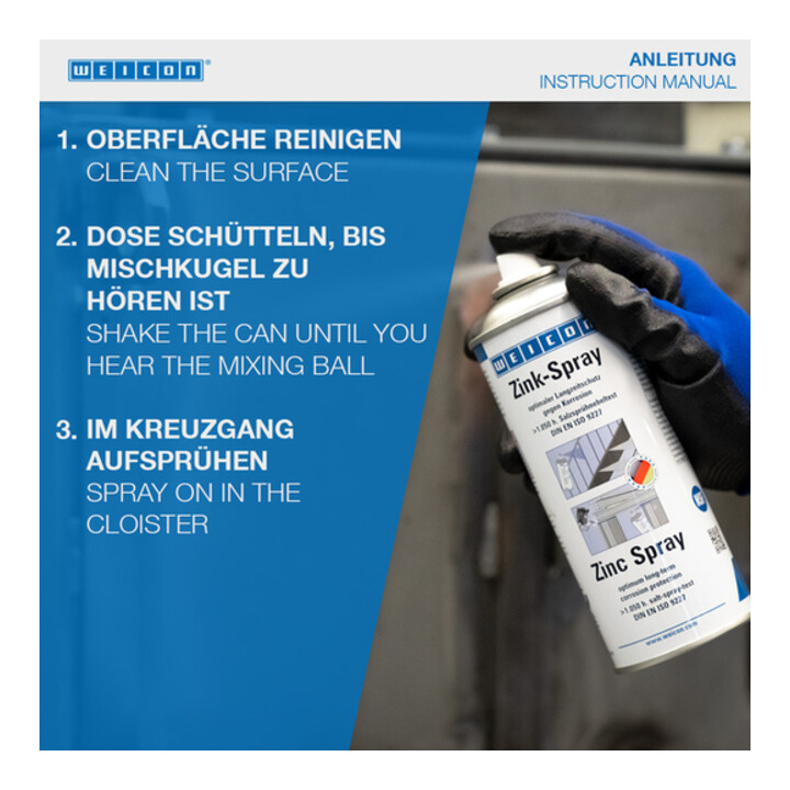 WEICON Zink-Spray 400 ml