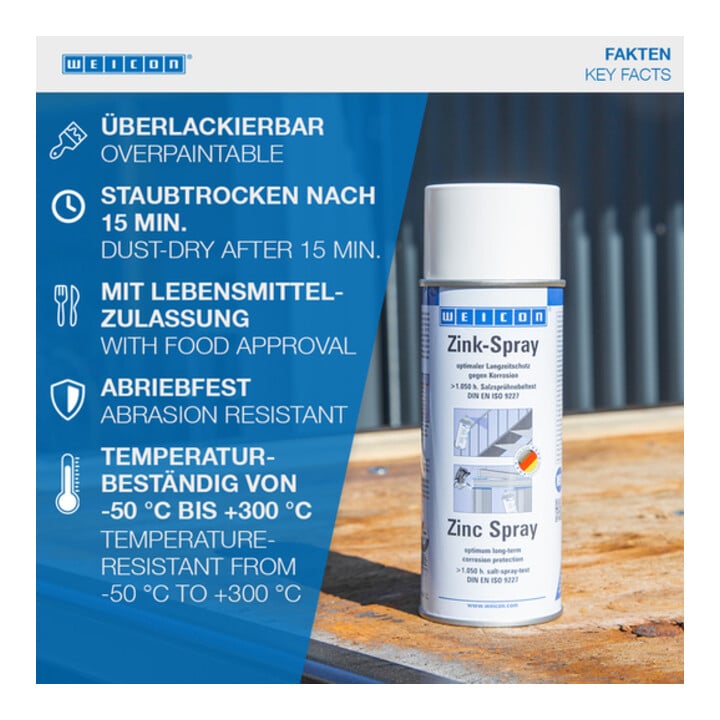 WEICON Zink-Spray 400 ml
