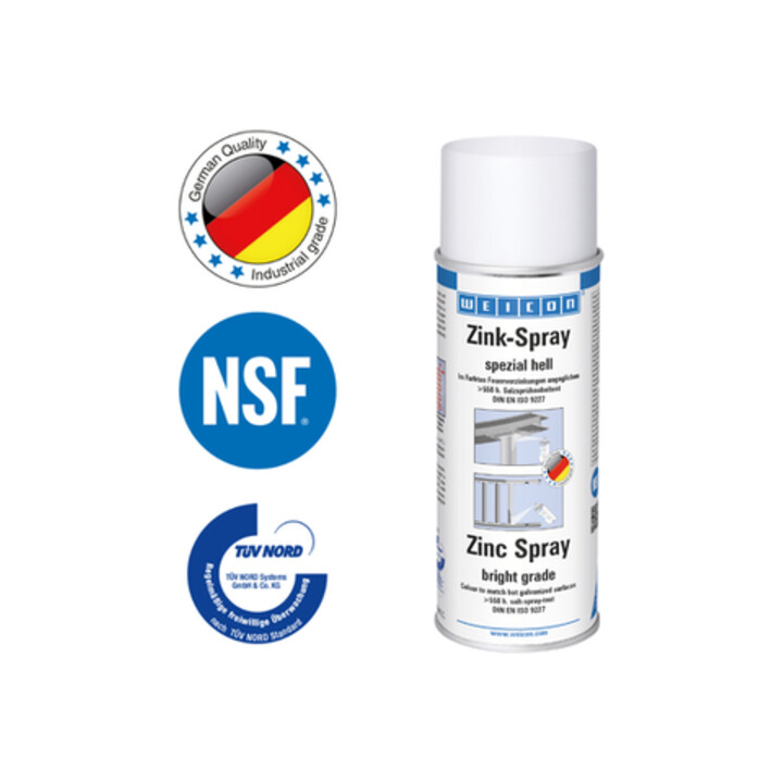 WEICON Zink-Spray spezial hell 400 ml