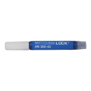 WEICONLOCK® AN 302-43 Schraubensicherung, mittelfest, höherviskos, mit Trinkwasserzulassung, 3 ml, blau