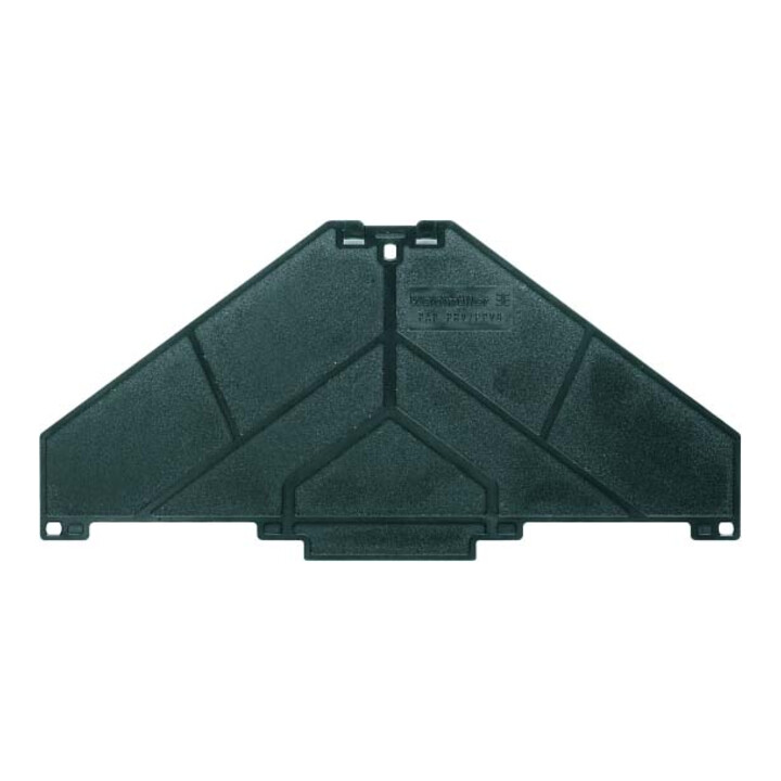 Weidmüller Abdeckplatte schwarz, 3 mm PAP PRV/PPV8 SW