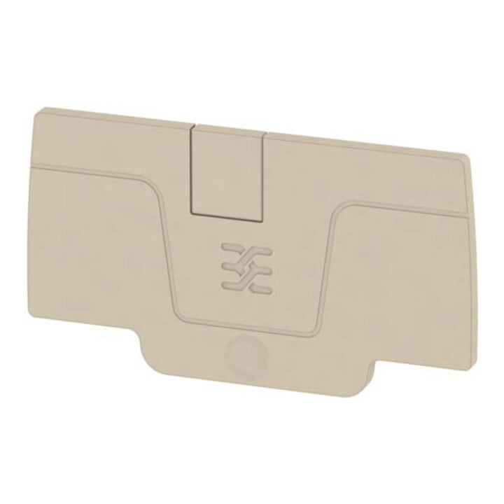 Weidmüller Abschlussplatte beige AEP 2C 4