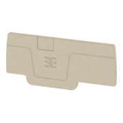 Weidmüller Abschlussplatte beige AEP 3C 2.5-3
