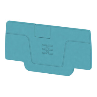 Weidmüller Abschlussplatte blau AEP 2C 2.5 BL