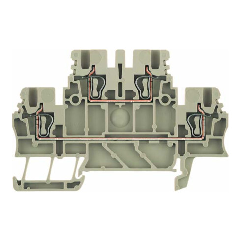 Weidmüller Doppelstockklemme ZDK 1.5