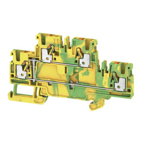 Weidmüller Durchgangsklemme 0, 14-2, 5 qmm, gn-ge A2T 2.5 PE