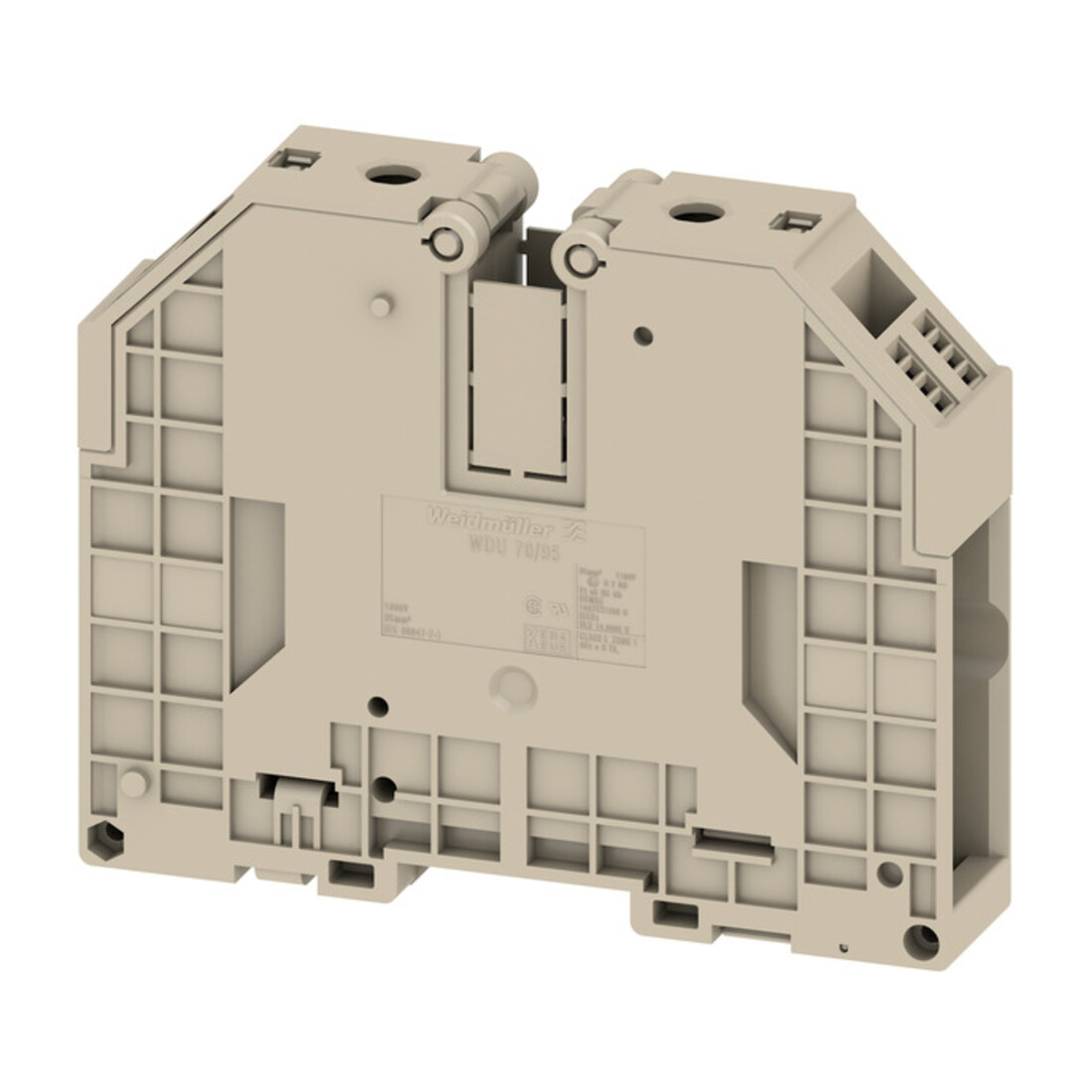 Weidmüller Durchgangsklemme 132x27x108mm WDU 70/95