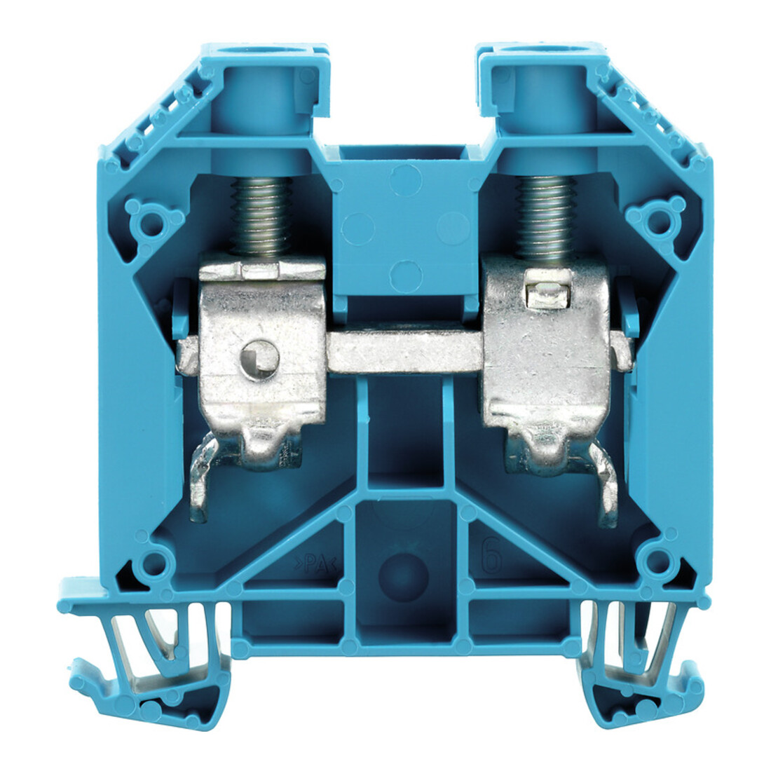 Weidmüller Durchgangsklemme 60x16x63mm, blau WDU 35 BL