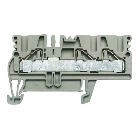 Weidmüller Durchgangsklemme 67,5x5,1x38mm PDU 2.5/4/3AN