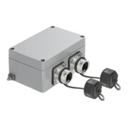 Weidmüller Flanschdose 2Port gerade IE-OM-V01M-K21-2S