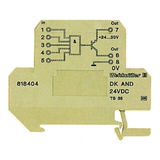 Weidmüller Gatter DK AND 35 24VDC