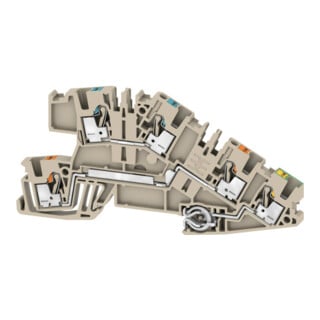 Weidmüller Installationsklemme AITB 2.5 BB N-L-PE