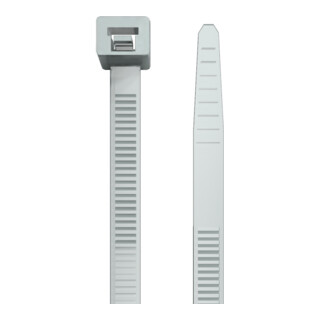 Weidmüller Kabelbinder 2.5mm, PA66, 80N CB 98/2.5 NATUR