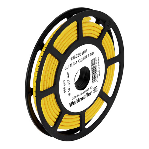 Weidmüller Kabelmarkierer Zahl 5 gelb 2,5-16 CLI M2-4GE/SW CD