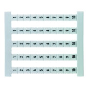 Weidmüller Klemmenmarkierer dekafix,senkrecht DEK 5 FSZ 1-10-3