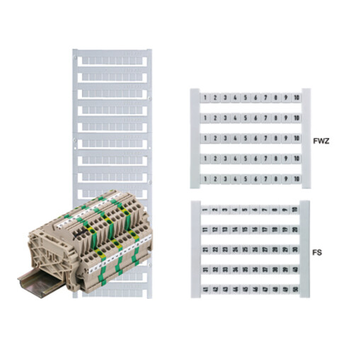 Weidmüller Klemmenmarkierer dekafix ws DEK 5 FW 251-300