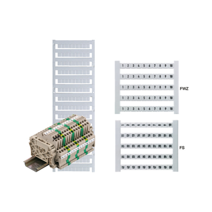 Weidmüller Klemmenmarkierer dekafix ws DEK 5 FWZ 71-80