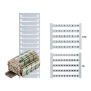 Weidmüller Klemmenmarkierer dekafix ws DEK 5 GW L1