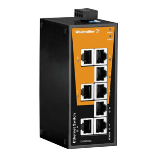 Weidmüller Netzwerk-Switch IE-SW-BL08-8TX