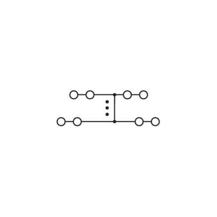Weidmüller Potentialverteilerklemme 16x 1,5qmm PPV 4 BL 35 x 7,5 DGR