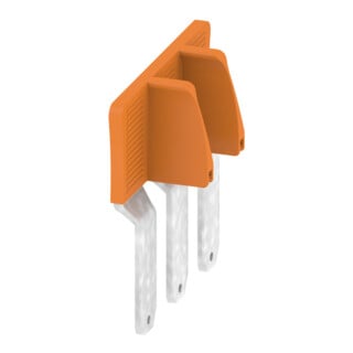Weidmüller Querverbinder ZQV 150/185N/3 orange 232A 3-polig 34mm Raster