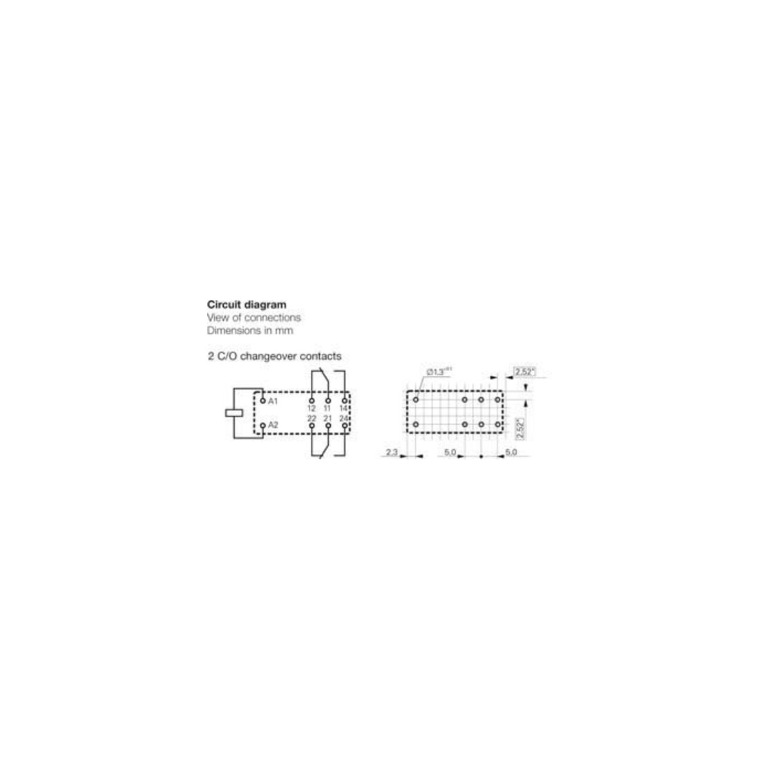 Weidmüller Relais 24VDC-Rel2U RCL 424024