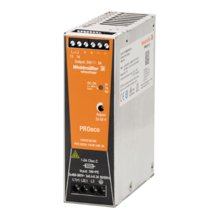 Weidmüller Schaltnetzgerät PRO ECO3 120W 24V 5A